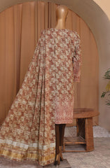 HZ Mahee Embroidered Shirt with Fancy Jacquard Dupatta Collection D-902