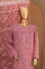 HZ Mahee Embroidered Shirt with Fancy Jacquard Dupatta Collection D-904