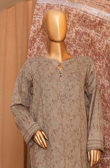 HZ Mahee Embroidered Shirt with Fancy Jacquard Dupatta Collection D-907