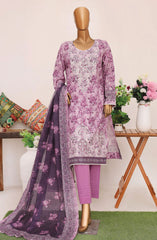 HZ Mehak Mid Summer Embroidered Collection D-136