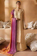 Nureh Mukeshkari Embroidered Mukesh Chiffon Collection D-02