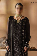 Nureh Mukeshkari Embroidered Mukesh Chiffon Collection D-05