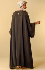 Mumtaz Casual Abaya Collection MCA 24 D-43 M BLACK (19A) MARINE