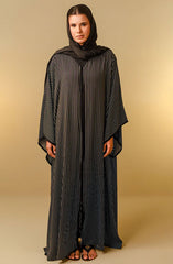 Mumtaz Casual Abaya Collection MCA 24 D-43 M BLACK (40A) MARINE