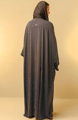 Mumtaz Casual Abaya Collection MCA 24 D-43 M BLACK (40A) MARINE