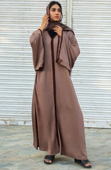 Mumtaz Casual Abaya Collection MCA 24 D-43 M BROWN (51B) MARINE