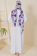 Mumtaz Casual Abaya Collection MCA 24 D-49 S WHITE (81B) TRENDSETTER