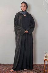 Mumtaz Casual Abaya Collection MCA 24 D-54 S BLACK (38A) AYRA