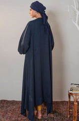 Mumtaz Casual Abaya Collection MCA 24 D-78 M TEAL (54A) URBAN CLASSIC