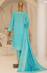 HZ Meraki Khaddar Embroidered Collection 2024 D-07