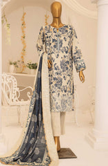 HZ Meraki Khaddar Embroidered Collection 2024 D-09