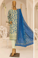 HZ Meraki Khaddar Embroidered Collection 2024 D-11