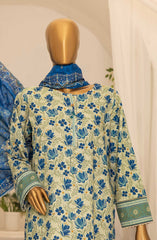 HZ Meraki Khaddar Embroidered Collection 2024 D-11