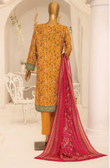 HZ Meraki Khaddar Embroidered Collection 2024 D-18