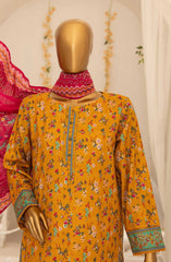 HZ Meraki Khaddar Embroidered Collection 2024 D-18