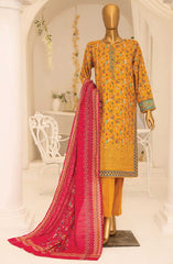 HZ Meraki Khaddar Embroidered Collection 2024 D-18