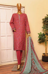 HZ Meraki Khaddar Embroidered Collection 2024 D-19