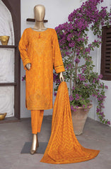 HZ Meraki Khaddar Embroidered Collection 2024 D-33