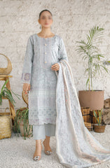 Marjjan Slub Lawn Embroidered Collection D-204 C