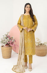 Embroidered Lawn Collection with Emb Chiffon Dupatta by Marjjan MNC 91 A