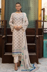 Mahee's Printed Chikankari Lawn Collection 2024 MPCL 07