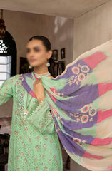 Mahee's Printed Chikankari Lawn Collection 2024 MPCL 08