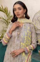 Mahee's Printed Chikankari Lawn Collection 2024 MPCL 09