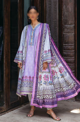 Mushq Nirvana Unstitched Silk Edit 2024 D-06 Viola