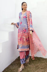 NUR Milaan Rut Embroidered and Printed Lawn Collection 2024 MR 10