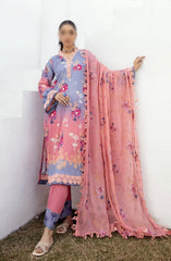 NUR Milaan Rut Embroidered and Printed Lawn Collection 2024 MR 10