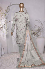 HZ Muse Luxury Raw Silk Embroidered Collection D-130