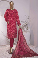 HZ Muse Luxury Raw Silk Embroidered Collection D-151