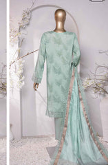 HZ Muse Luxury Raw Silk Embroidered Collection D-156