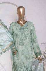 HZ Muse Luxury Raw Silk Embroidered Collection D-157