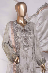 HZ Muse Luxury Raw Silk Embroidered Collection D-158