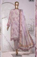 HZ Muse Luxury Raw Silk Embroidered Collection D-159