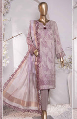 HZ Muse Luxury Raw Silk Embroidered Collection D-159