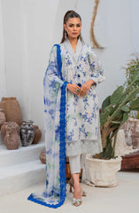 Mavi Luxury Unstitched Lawn Collection Vol 02 D-007 SAGE