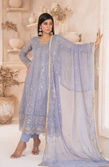 Roop Rang Stitched Collection By AL Harir Apparel D-18 Mahi Grey