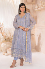 Roop Rang Stitched Collection By AL Harir Apparel D-18 Mahi Grey