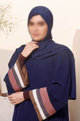 Nayab Abaya Collection Vol 22 by Amna Khadija Maya Blue
