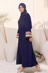 Nayab Abaya Collection Vol 22 by Amna Khadija Maya Blue