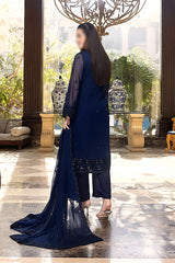 Merakish Unstitched Luxury Formal Collection 2023 Midnight Blue