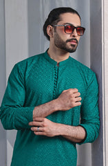 TGM Fancy Kurta Pyjama Collection Minty Marine