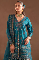 Emaan Adeel Selene Unstitched Raw Silk Collection D-07 Mirelle