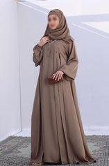 Black Camels The Abaya Edit 2024 Mizka Classic Maxi Abaya