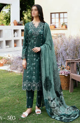 Ramsha Rangrez Luxury Lawn Collection Vol 05 2024 N-505