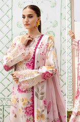 Ramsha Rangrez Luxury Lawn Collection Vol 06 D-608