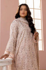 NUR Pastels Printed Embroidered Lawn Collection NP 03