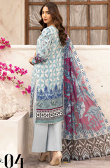 Phoolnagar by NUR Unstitched Lawn Summer Collection 2025 D-04